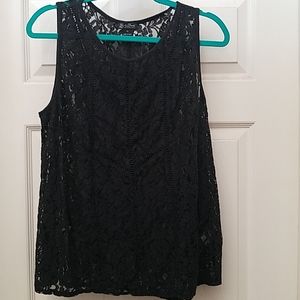 Lace tank top